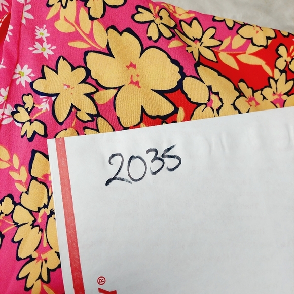 Vibrant Floral Wrap Midi Skirt - Picture 12 of 12